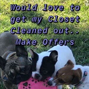 Ready to Clean out my closet. Please send offers !